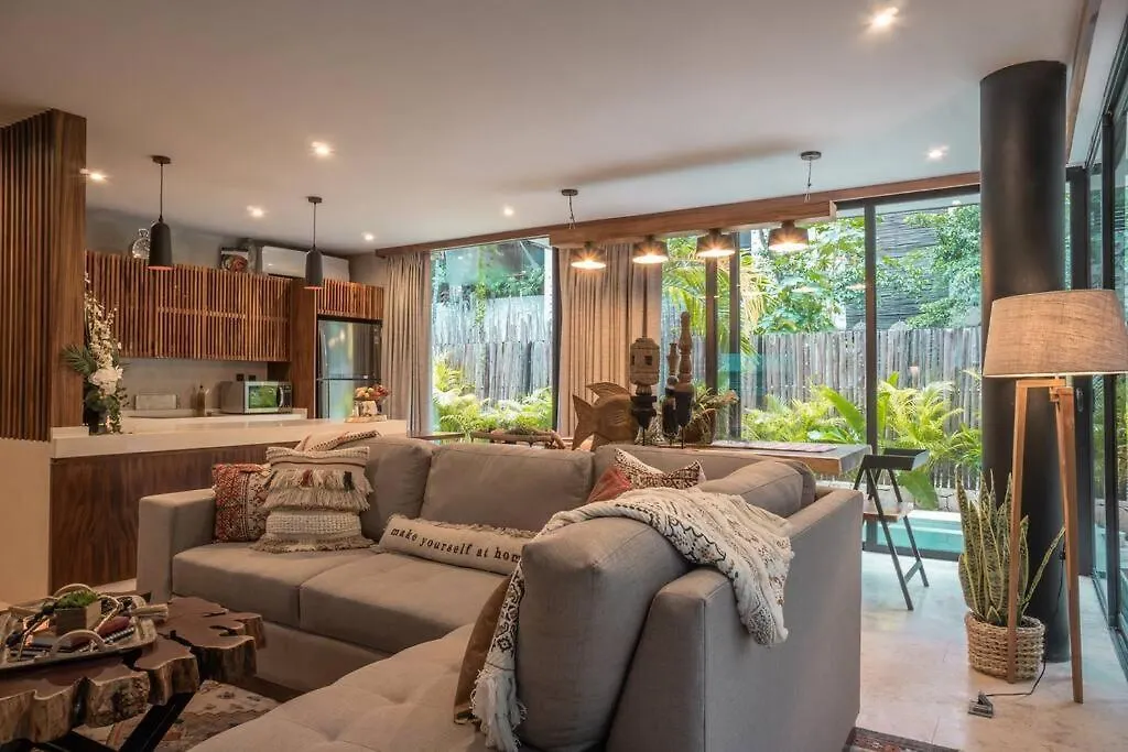 Townhouse De Lujo En La Selva Con Alberca Privada Apartment Tulum Mexico