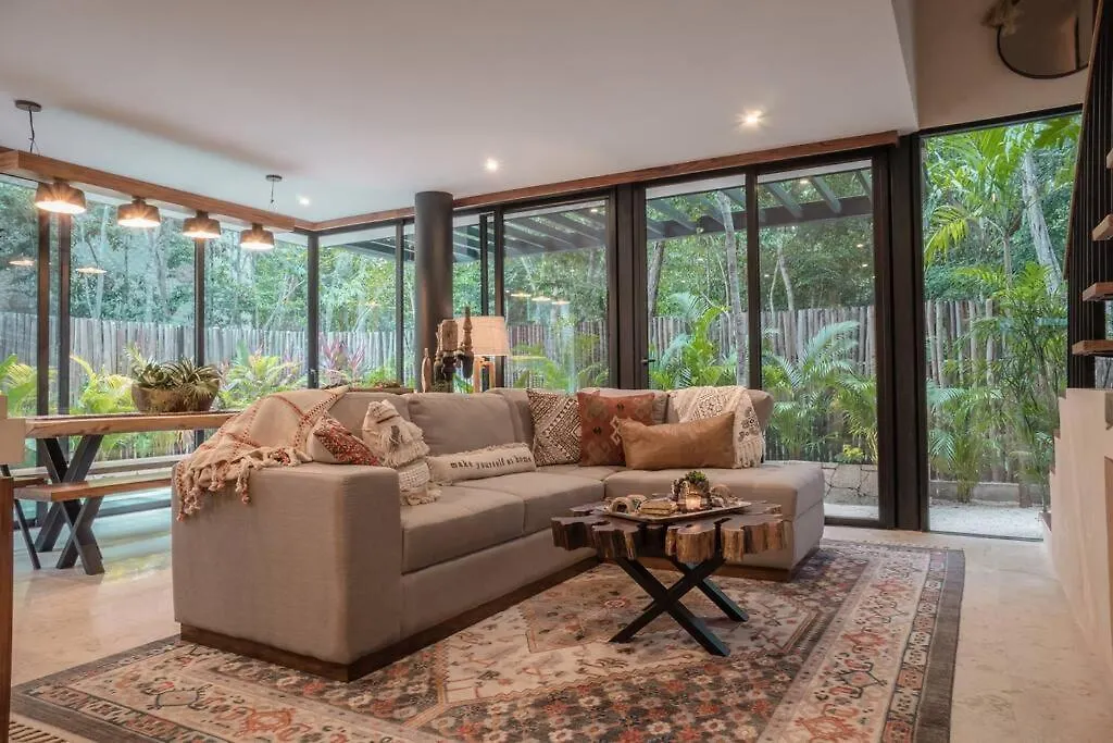 Appartamento Townhouse De Lujo En La Selva Con Alberca Privada Tulum