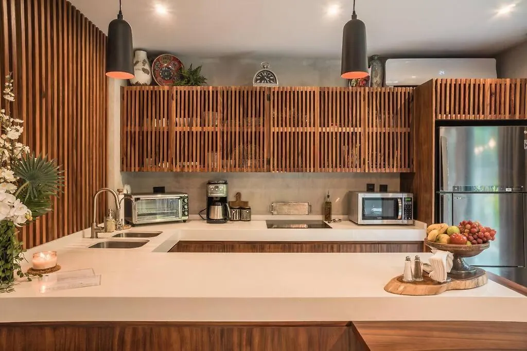 Appartamento Townhouse De Lujo En La Selva Con Alberca Privada Tulum 0*,  Messico
