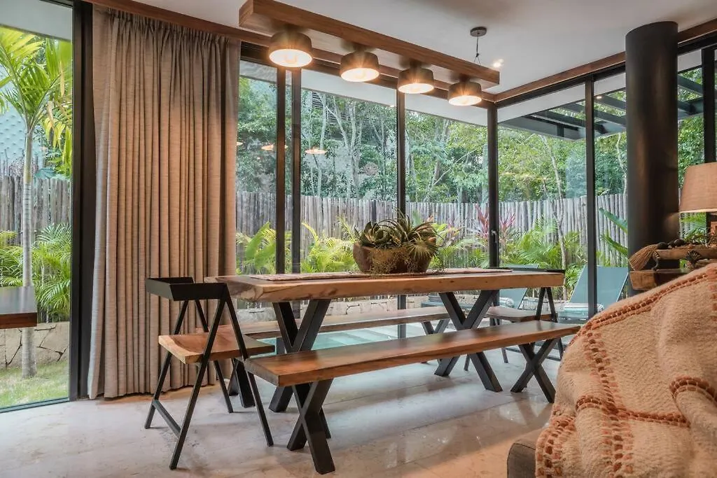 Appartamento Townhouse De Lujo En La Selva Con Alberca Privada Tulum