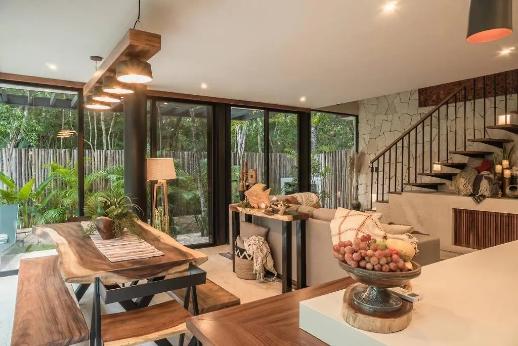Appartamento Townhouse De Lujo En La Selva Con Alberca Privada Tulum